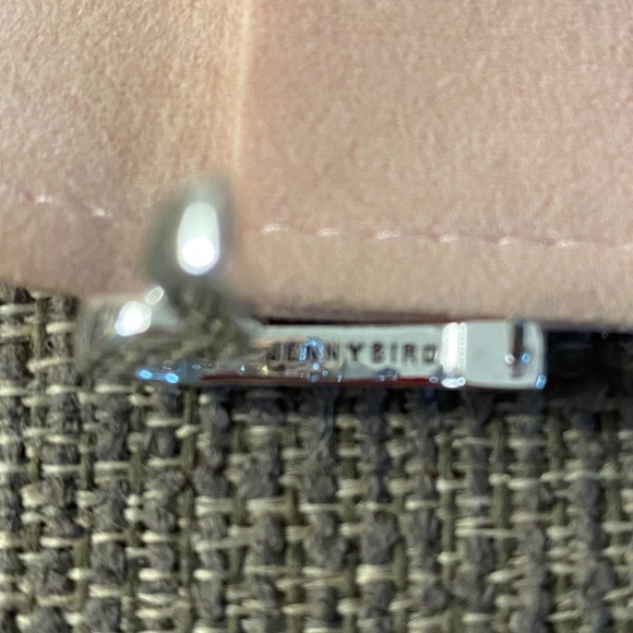 Jenny Bird Silver U Link Earrings - Picture 3 of 6